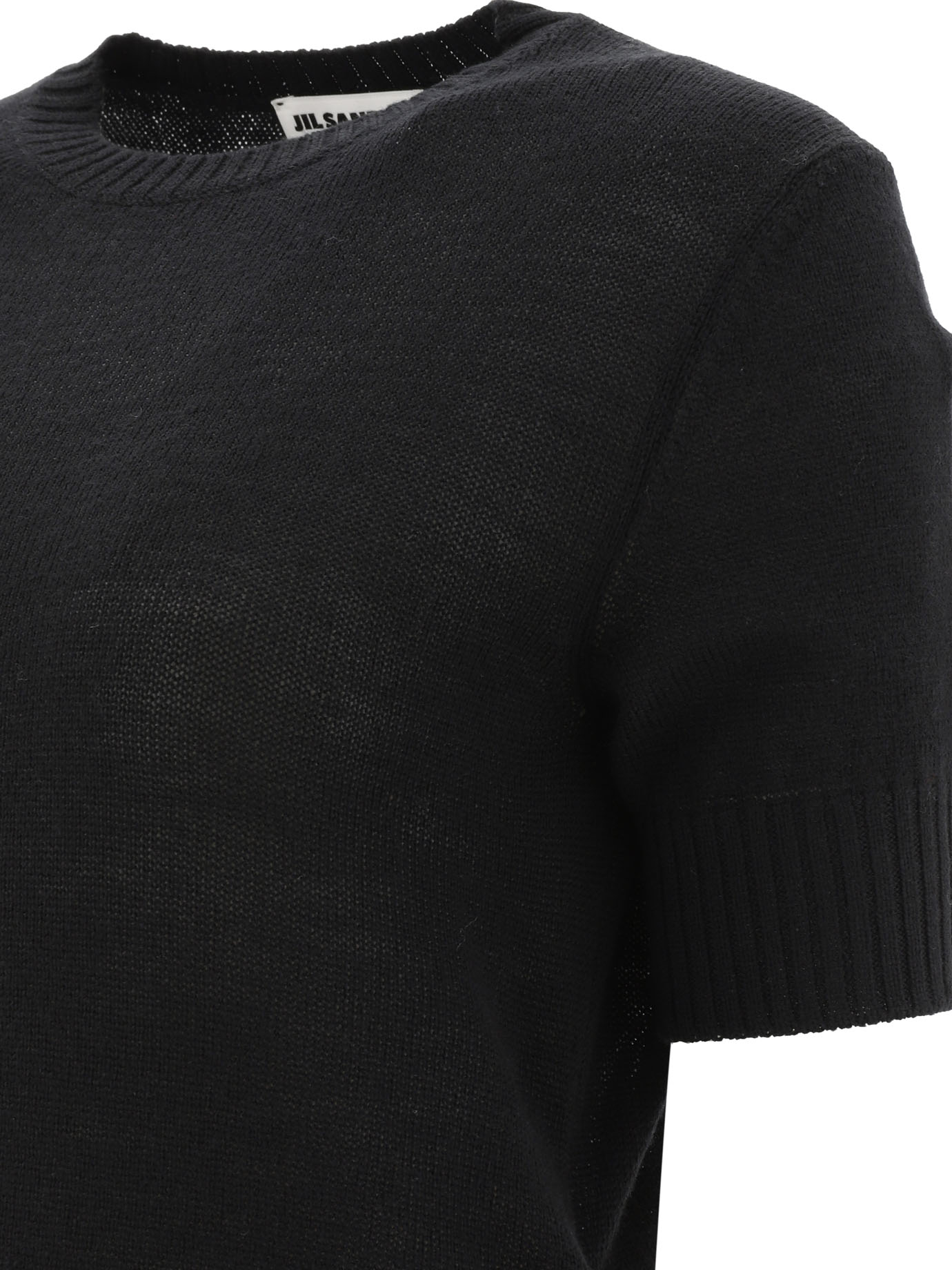 JIL SANDER Black   Wool sweater